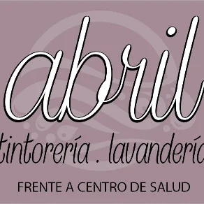 Abril tintorería Logo