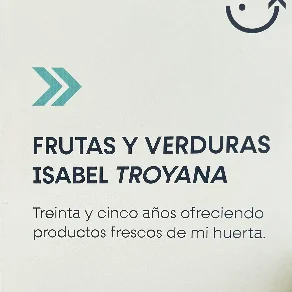 Frutería y verduras Isabel Troyana Logo