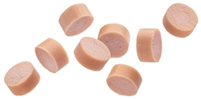 Salchicha de pollo - Al peso (Bandeja - 500 gr aprox.)