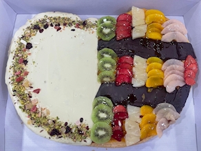 PALMERÓN MITAD PISTACHO MITAD FRUTA