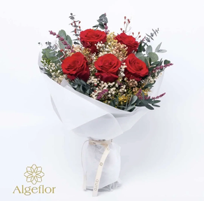 Ramos de rosas rojas